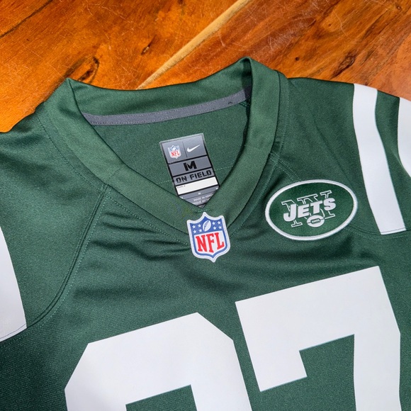 MINT Men’s Nike On Field #27 New York NY Jets Dee Milliner NFL Jersey M Medium - Picture 3 of 10